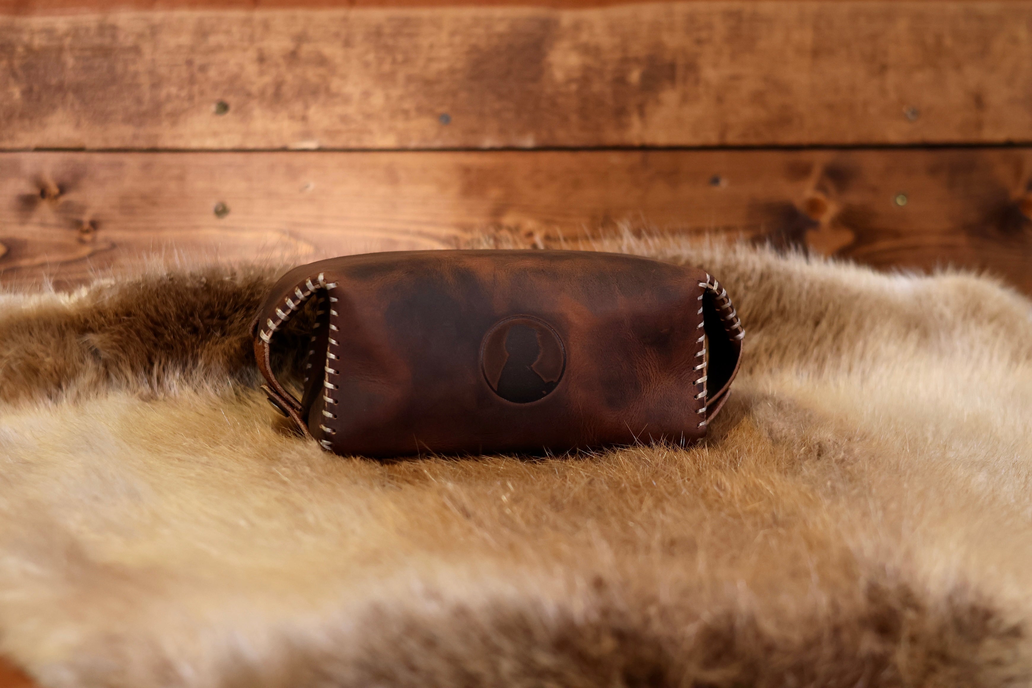 The OréMoose Leather Pipe Pouch
