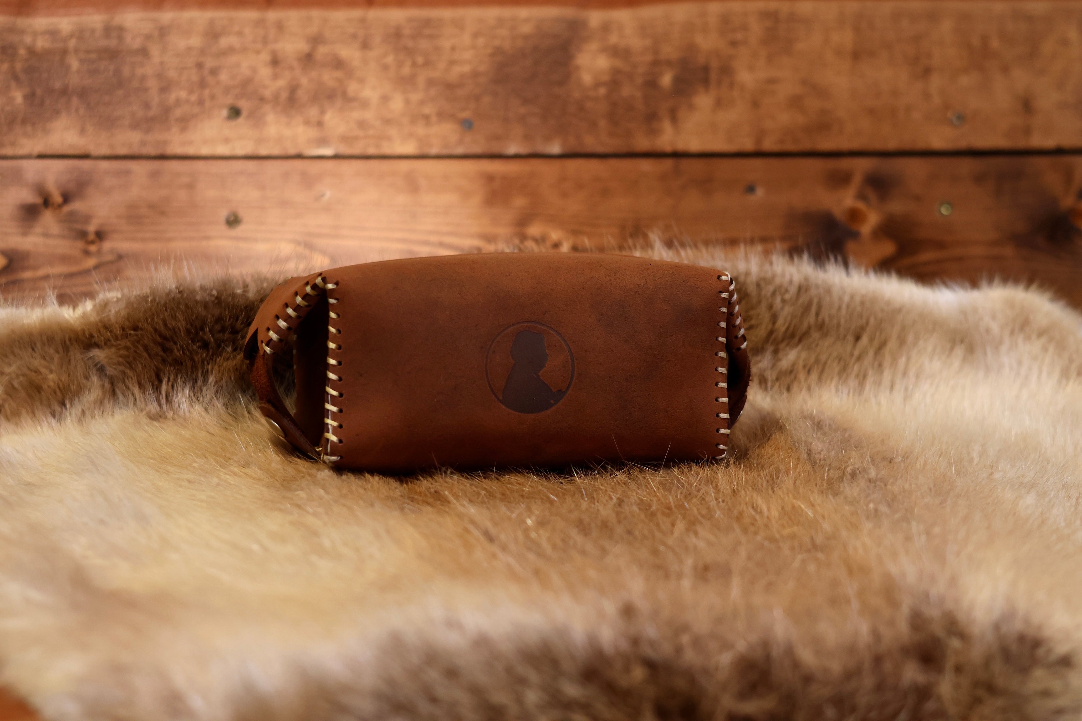 The OréMoose Leather Pipe Pouch