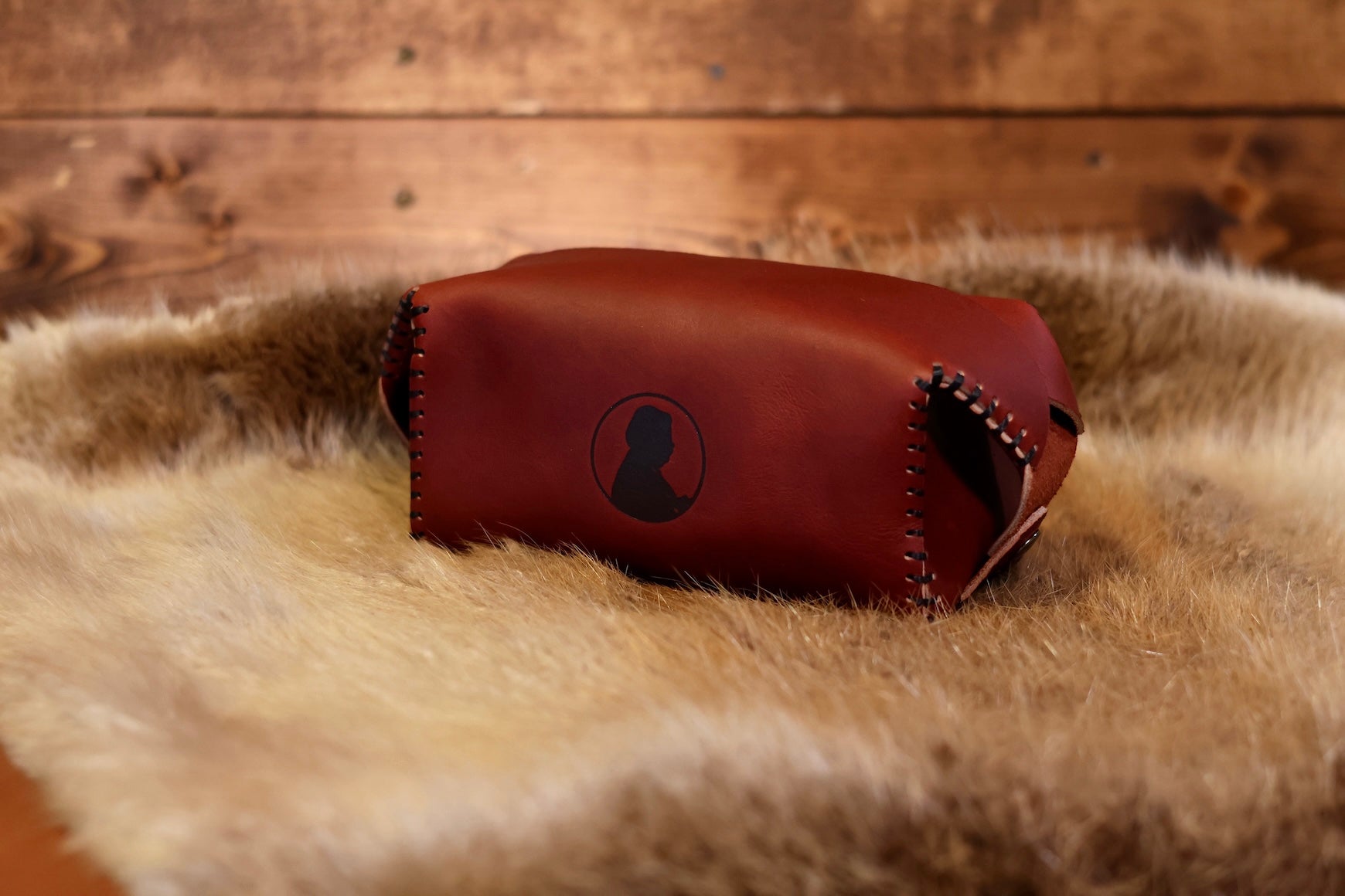 The OréMoose Leather Pipe Pouch