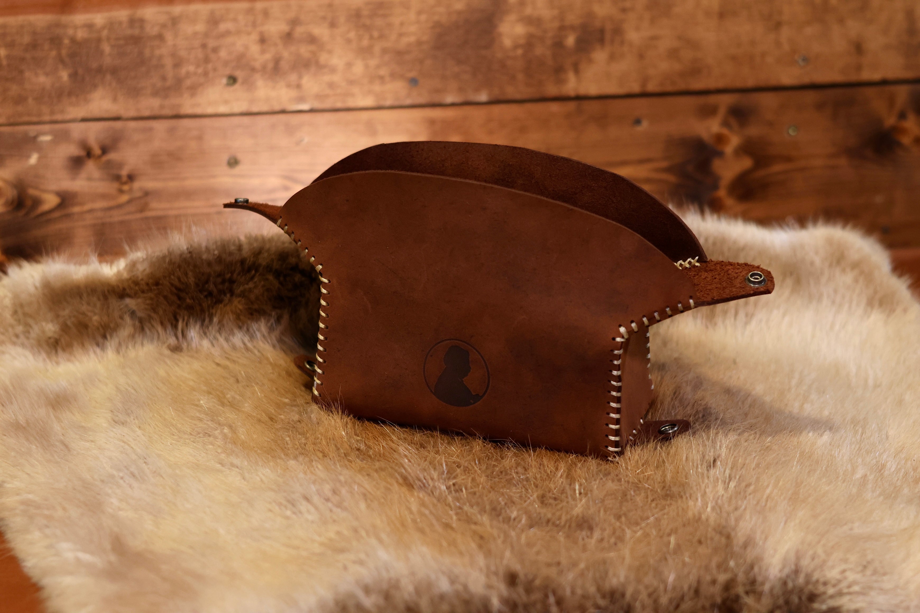 The OréMoose Leather Pipe Pouch