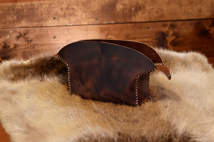 The OréMoose Leather Pipe Pouch